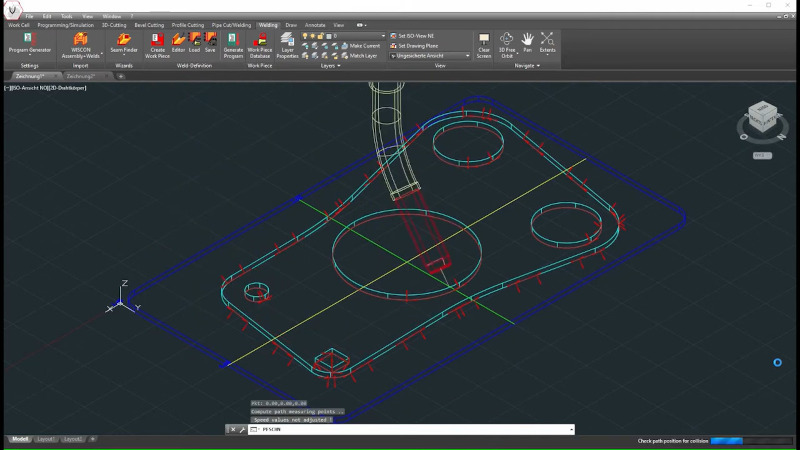 Software Factory welding app voor PTC Creo